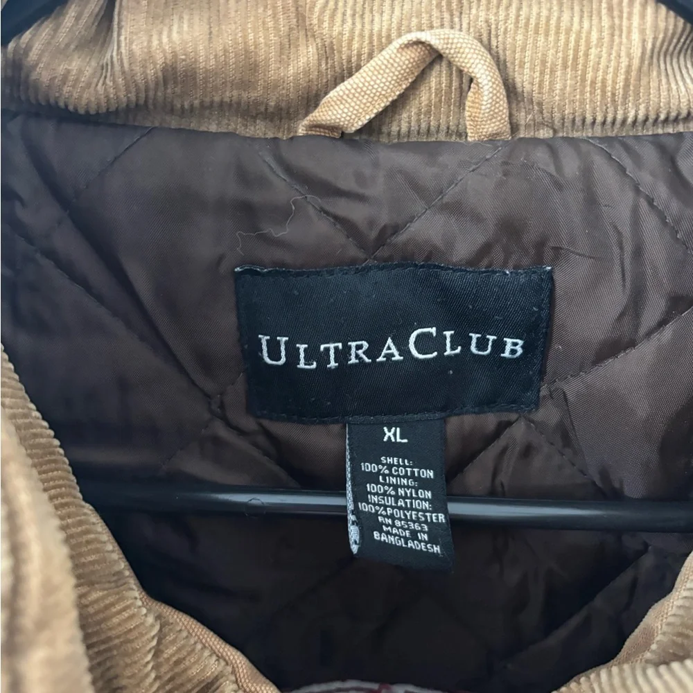 Men's Tan Bomber Jacket with Embroidered Logo